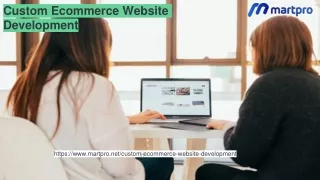 custom ecommerce website development