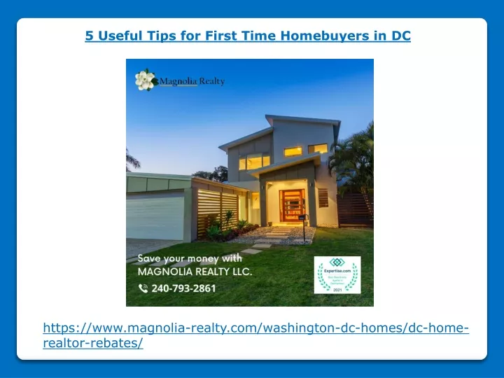 5 useful tips for first time homebuyers in dc