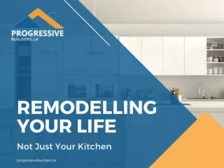 Remodelling Your Life Not Just Your Kitchen
