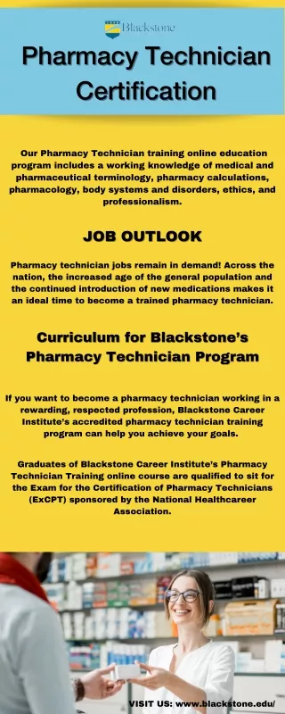 Pharmacy Technician Certification