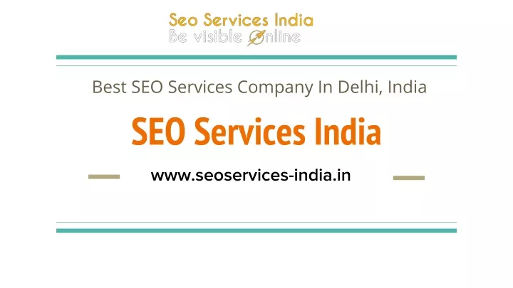 seo services india