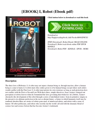 [EBOOK] I  Robot (Ebook pdf)