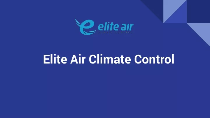 elite air climate control