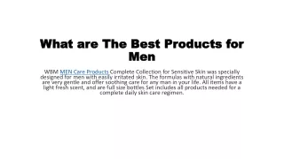 what are the best products for what are the best