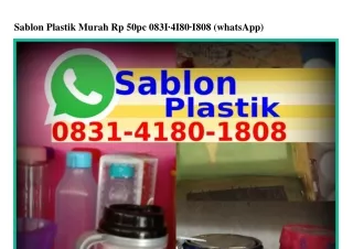 Sablon Plastik Murah Rp 50pc Ö8ᣮl_4l8Ö_l8Ö8{WA}