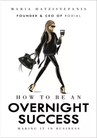 Kindle How to Be an Overnight Success Full