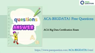 aca bigdata1 free questions aca bigdata1 free