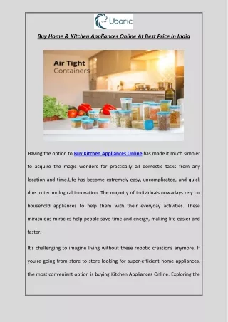 Buy Home & Kitchen Appliances Online At Best Price In India