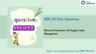 mb 330 free questions mb 330 free questions