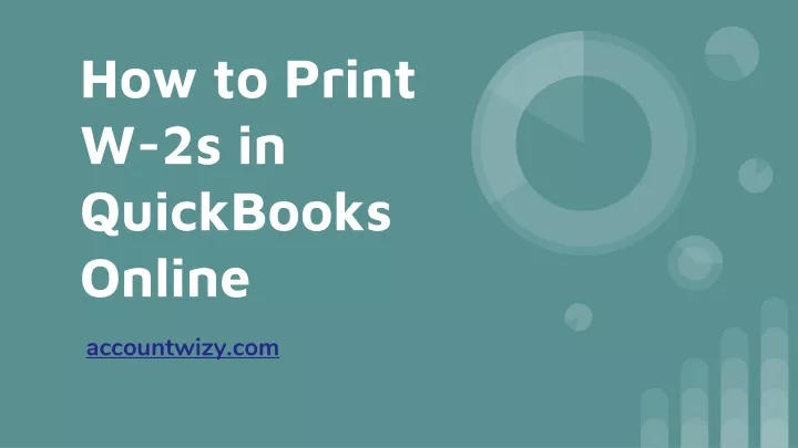 how to print w 2s in quickbooks online