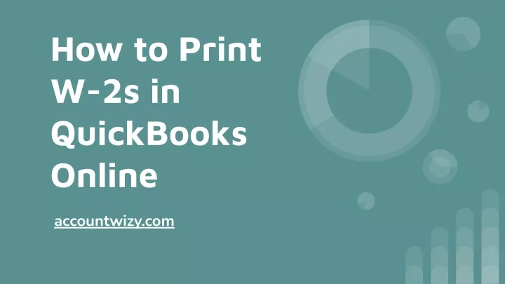 how to print w 2s in quickbooks online