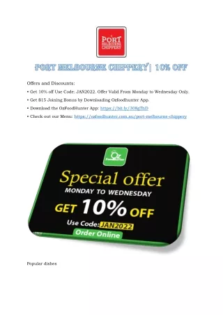 offers and discounts