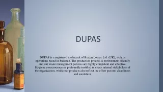 DUPAS Ppt