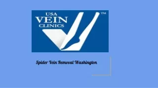 Spider Vein Removal Washington