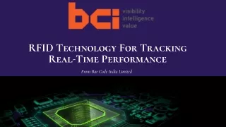 rfid technology for tracking real time performance