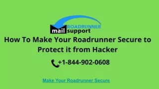 How To Make Your Roadrunner Secure to Protect it from Hacker