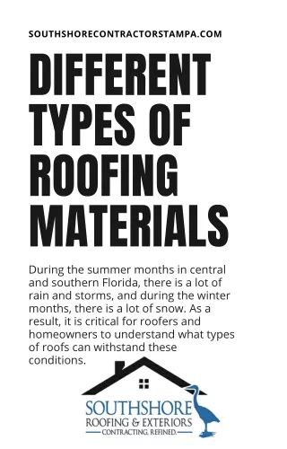 Different Types Of Roofing Materials For Florida