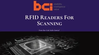 rfid readers for scanning