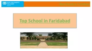 HGS Top School in Faridabad