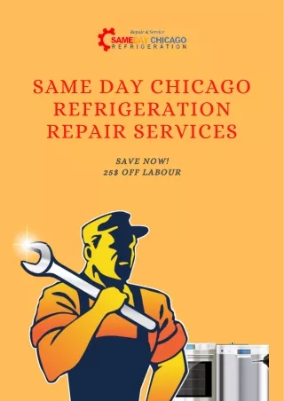 Same Day Chicago Refrigeration Repair Services