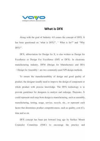 what is dfx