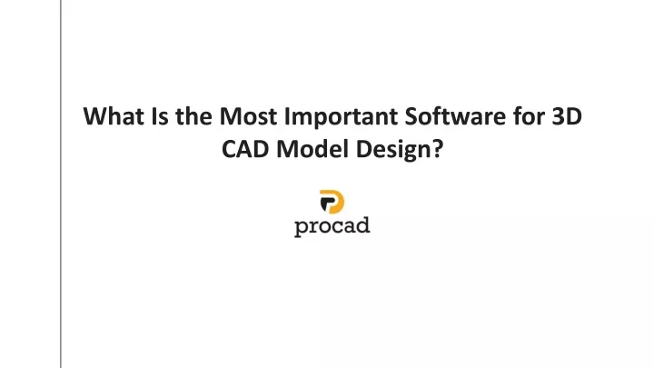 what is the most important software