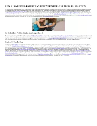 Love Spells Expert