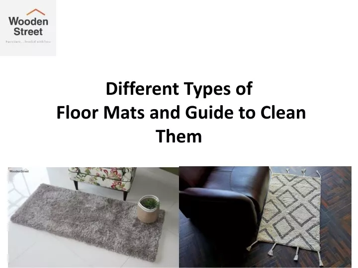 different types of floor mats and guide to clean