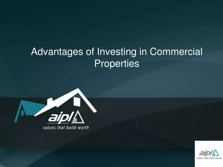 advantages of investing in commercial properties