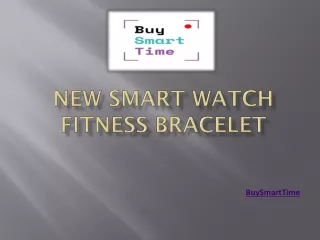 New Smart Watch Fitness Bracelet