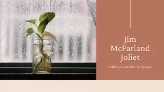 Social Work Helping Hand || Jim McFarland Joliet