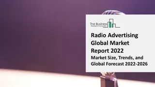 radio advertising global market report 2022