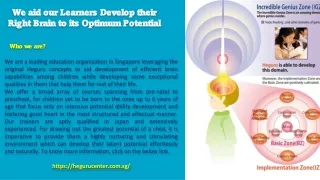 we aid our learners develop their right brain