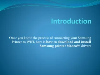 introduction