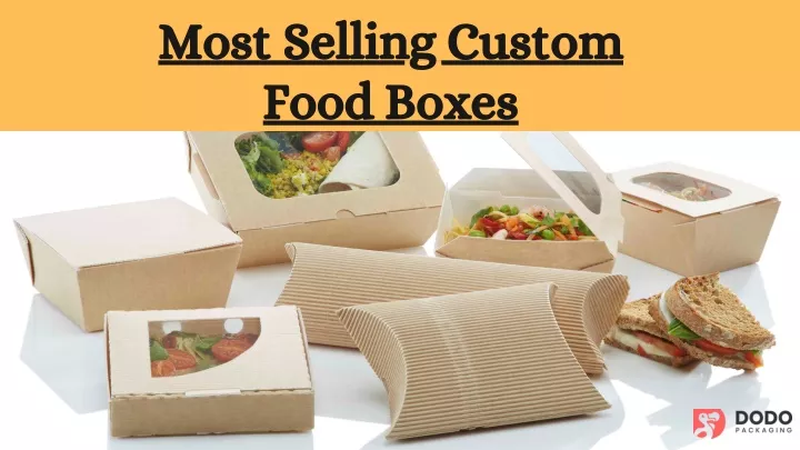 most selling custom food boxes