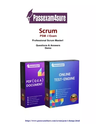 scrum psm i exam