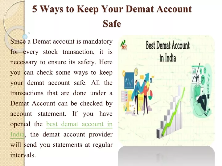 5 ways to keep your demat account safe