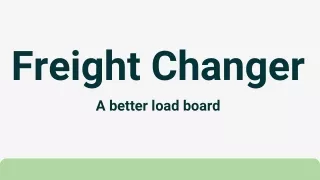 Freight Brokers USA - Load Board for Truckers
