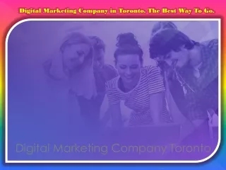 digital marketing company in toronto the best