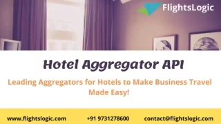 Hotel Aggregator API
