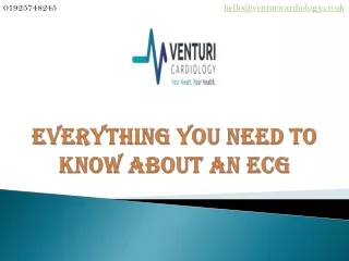 everything you need to know about an ecg
