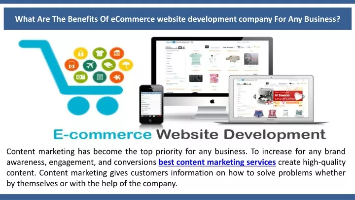 what are the benefits of ecommerce website