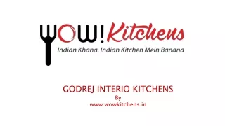Godrej Interio | Modular readymade kitchen |  91-9810582834