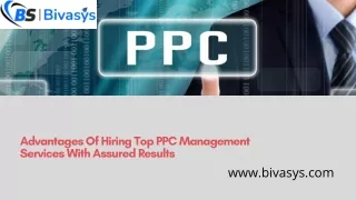 Advantages of hiring top PPC management services with assured results