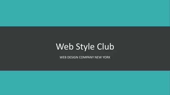 web style club