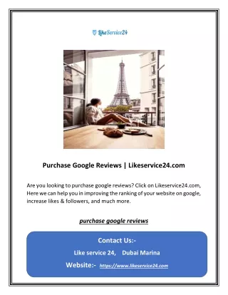 purchase google reviews likeservice24 com