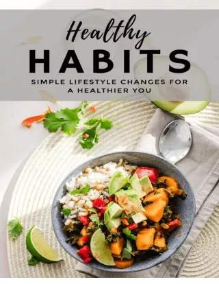 Healthy Habits Ebook