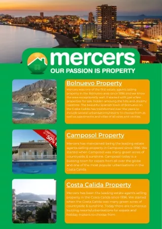 Property for Sale in Spain, The Estate Agents You Can Trust