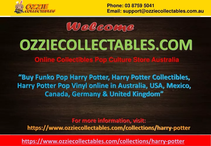 ozziecollectables com