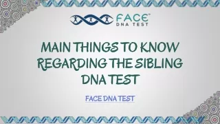 Affordable Sibling DNA Test - Sibling DNA Test Dallas